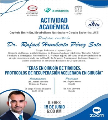 Eras en cirugía de tiroides- Protocolos de recuperación acelerada en cirugía