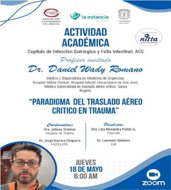 Paradigma del traslado aéreo critico en trauma