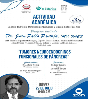 Tumores neuroendocrinos de páncreas