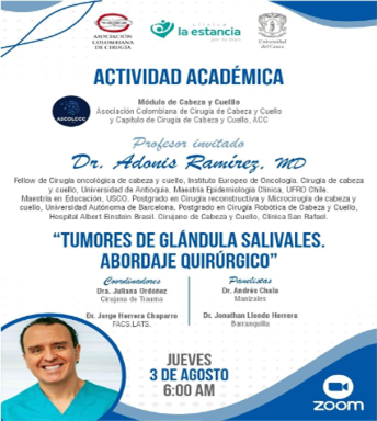 Tumores de la gandulas salivales- Abordaje Quirúrgico
