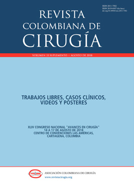 TRABAJOS LIBRES, CASOS CLÍNICOS, VIDEOS Y PÓSTERES 2018