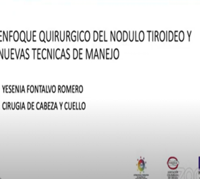 nfoque quirúrgico del nódulo tiroideo y nue