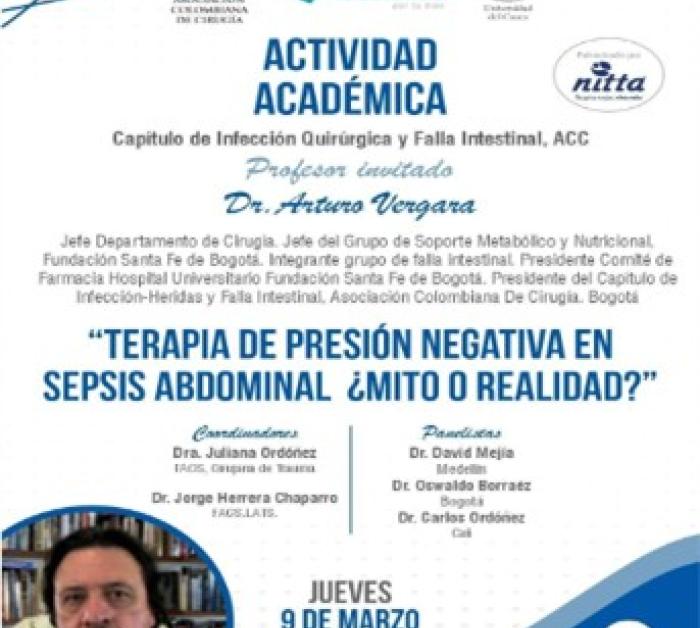 Terapia de presión negativa en sepsis abdominal, mito o realidad