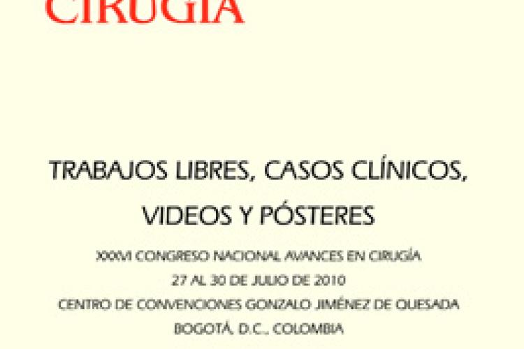 TRABAJOS LIBRES, CASOS CLÍNICOS, VIDEOS Y PÓSTERES 2010