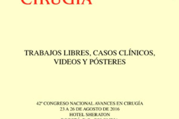 TRABAJOS LIBRES, CASOS CLÍNICOS, VIDEOS Y PÓSTERES 2016